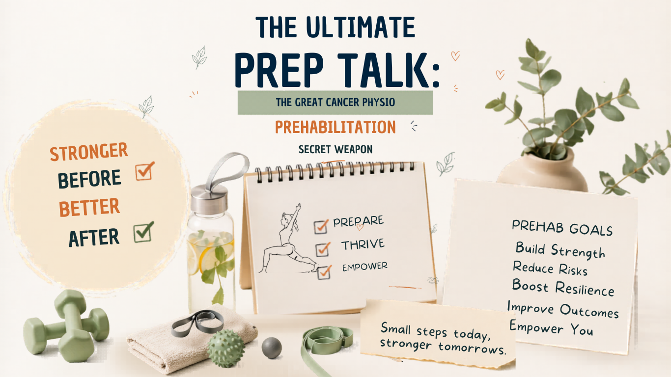 The Ultimate Prep Talk: The Great Cancer Physio Prehabilitation Secret Weapon
